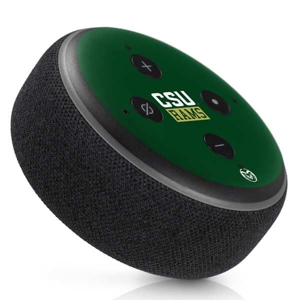 Skinit Decal Audio Skin Compatible with Amazon Echo Dot 3 - Officially Licensed Colorado State University CSU Rams Design