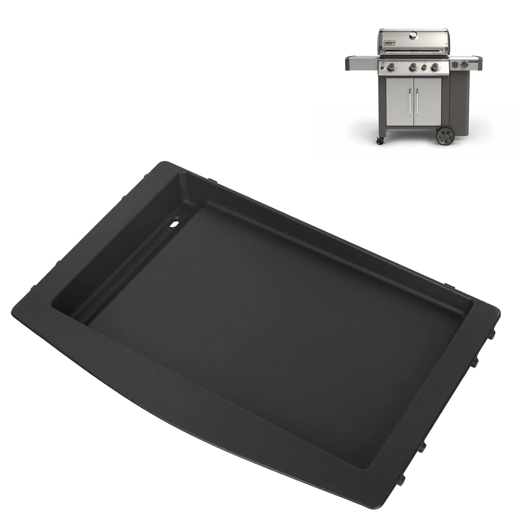 Cast Iron Grill Griddle Insert For Weber Ii E 310 Desertcart INDIA