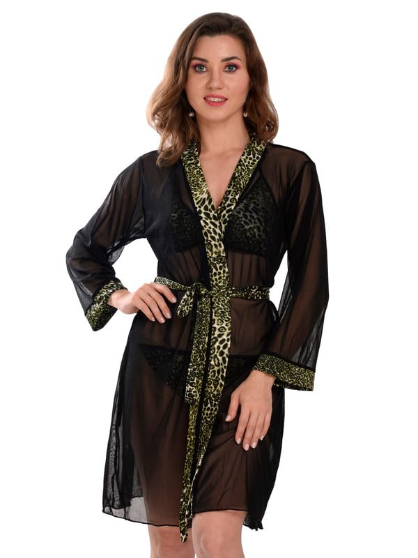 Image of Women Satin Lace Solid Print Babydoll Lingerie Honeymoon Nighty.