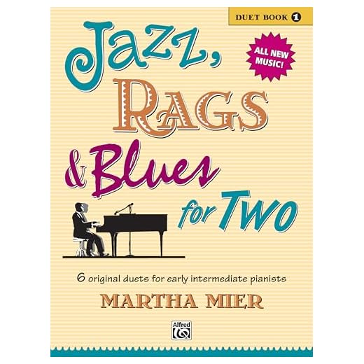Jazz, Rags & Blues for Two, Bk 1: 6 Original Duets for Early Intermediate Pianists