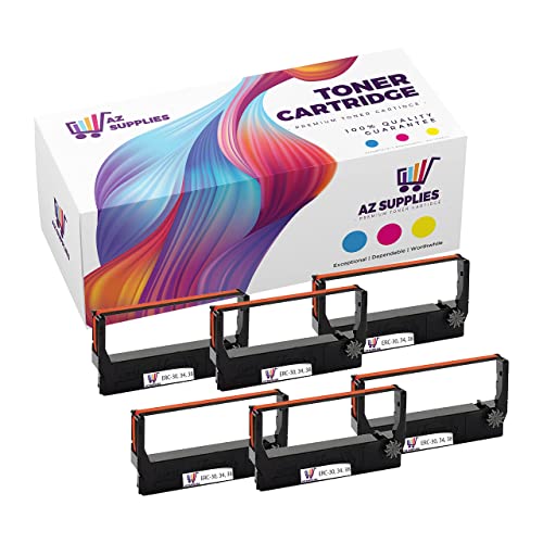 Cintas de impresora compatibles para Epson ERC-30 6 Pack