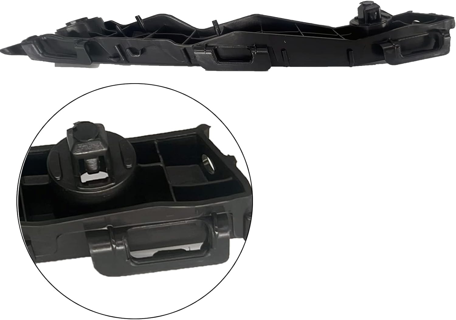 Car Pair Left Right Front Bumper Bracket Beam Mount Support Grille Guide Bracket Retainer For 2012-2014 Toyota Camry 5253606120
