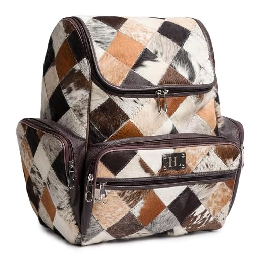 Edgestyle Luxury Cowhide Leather Backpack