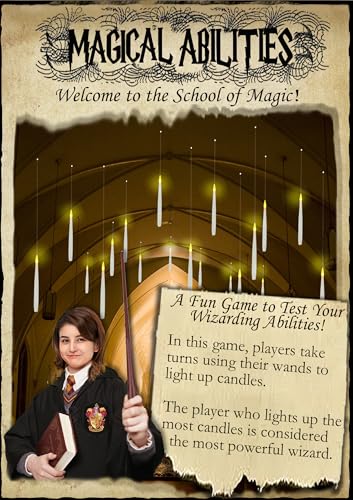 Floating Candles with Wand, 20 PCs Magic Hanging Candles, Flickering Warm Light Flameless Floating LED Candle with Wand Remote, Battery Operated Window Taper Candle Set for Theme Party Birthday Gift - Image 6