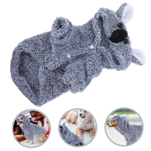 Disfraz cálido para perros LIOOBO, abrigo azul talla M miniatura 7