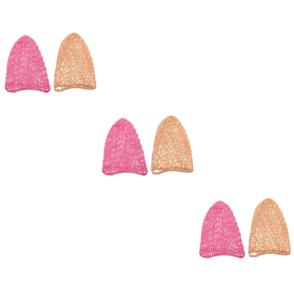 NOLITOY 6pcs Hair Care Net Girl Hair Net Cover Home Covers Sleep Comfortable Elastic