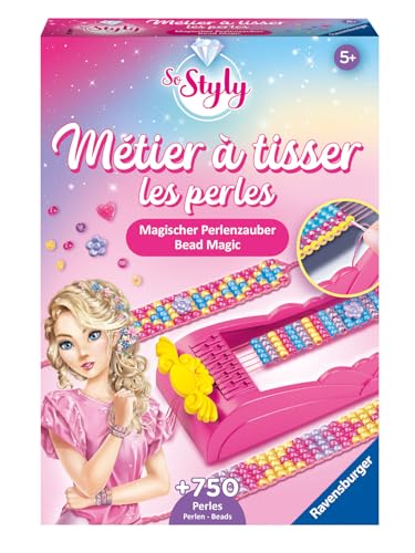 Métier à tisser les perles enfant pour création de bijoux et kit bracelets Ravensburger 18399