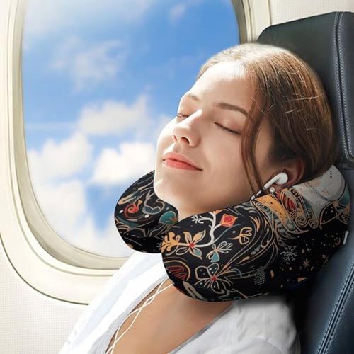 Almohada de viaje espuma viscoelástica tamaño moderado miniatura 3