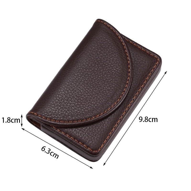 Business Card Carrier Men's Business Card Box Fashion Business Card Holder Large Capacity Business Card Bag Portable Business Card Holder Business Card Storage Bag Business Card Holder2