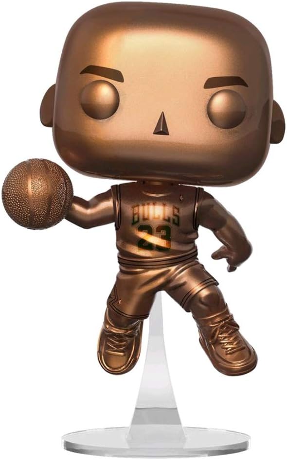 POP! NBA Bulls Michael Jordan Bronze Exclusive Vinyl Figure