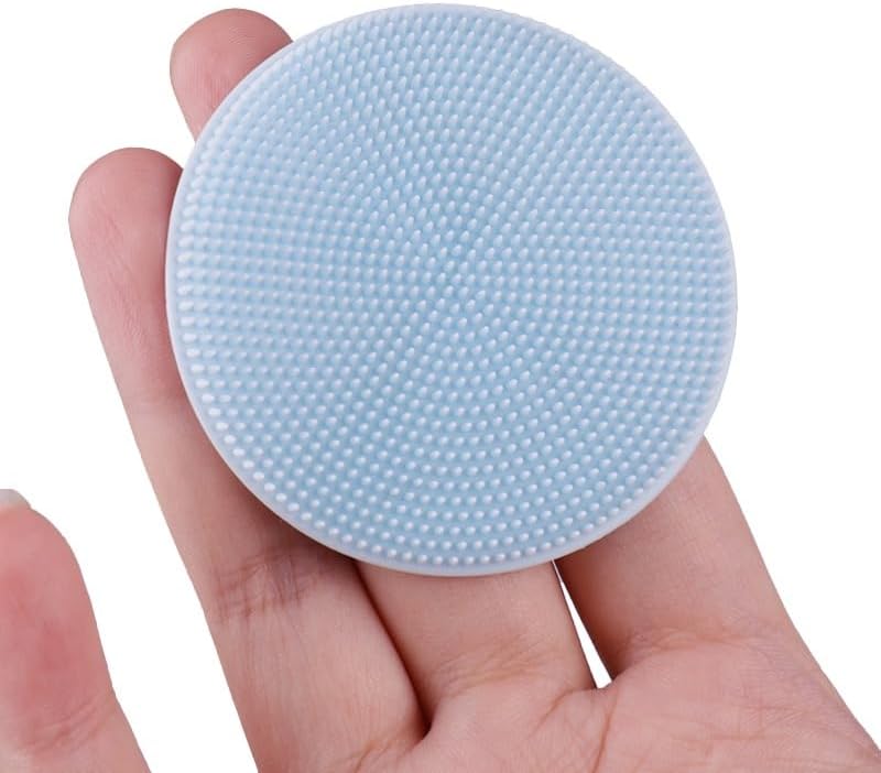 Miniatura 3 de RaxTup Paquete de 2 exfoliantes faciales de silicona, cepillo exfoliante facial, cepillo de limpieza facial, exfoliante de puntos negros,