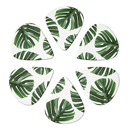 Lot de 6 médiators pour guitare acoustique et électrique Motif feuilles vertes - Les Beatles, Paul McCartney, John Lennon, RIngo Starr, George Harrison Lot de 6 médiators pour guitare acoustique et électrique Motif feuilles vertes – Image 5