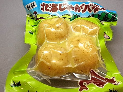 Amazon.co.jp: 男爵 北海じゃがバター 4個入り×3袋 : 食品・飲料・お酒
