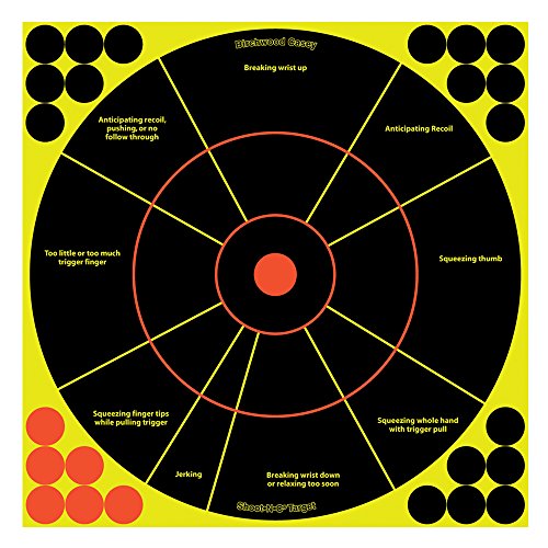 Shoot-N-C Handgun Trainer Targets - 5 Count