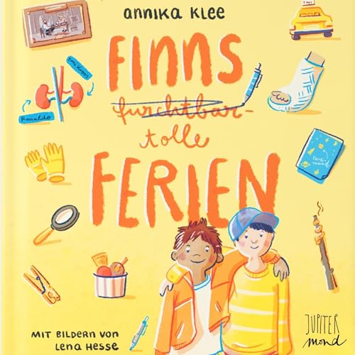 Finns furchtbartolle Ferien Audiolibro Por Annika Klee, Jupitermond Verlag arte de portada