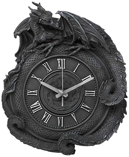 Design Toscano Cl2766 Penhurst Dragon Clock,Greystone #TOP1