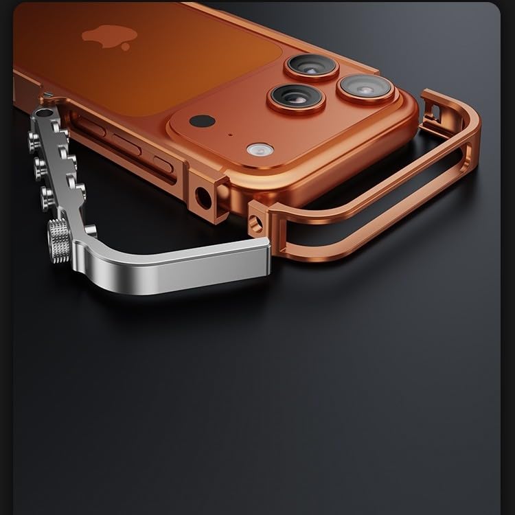Coque iPhone 15 argent pour le quotidien : protection métal antichoc et discrète - 3