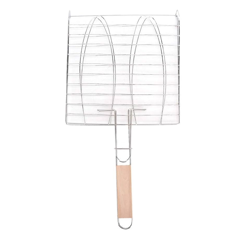 3Pcs BBQ Grilling Basket Stainless Steel Barbecue Grill Basket Tools Grill Mesh For Fish Vegetable Steak Bbq Tools I.1268143147