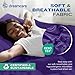 DREAMCARE Twin XL Sheet Set - Cooling Bed Sheets - 4pc Set - up to 15