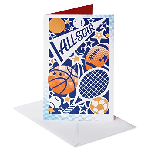 American Greetings Birthday Card for Boy (All-Star Guy)