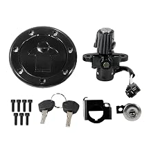 Ignition Switch Fuel Gas Cap Seat Lock Keys Replacement Kit OEM 90211066144, for KTM 250 Duke/ABS 2017-2023, for KTM 125 Duke 2021, 200 Duke 2020-2022