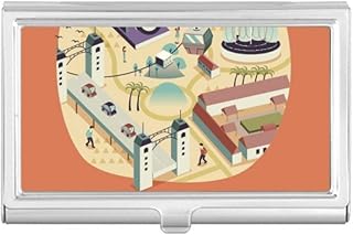 Welcome to Singapore Landmarks Business Card Holder Case Pocket Box Wallet