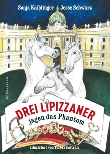 Drei Lipizzaner jagen das Phantom