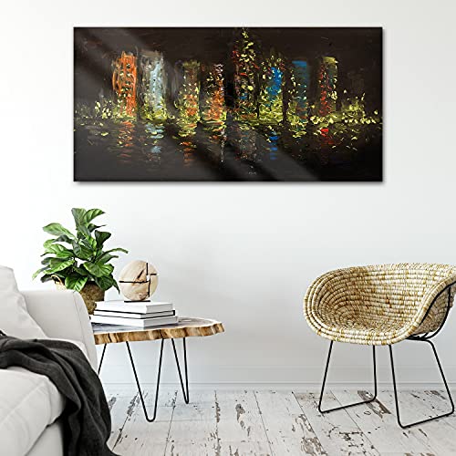 Image sur verre salon chambre tableau paysage architecture 100x50