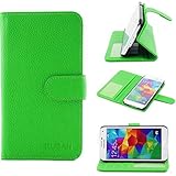 RUBAN Case Compatible with Samsung Galaxy S5 - PU Leather Folio Wallet Flip Case Cover for Samsung...