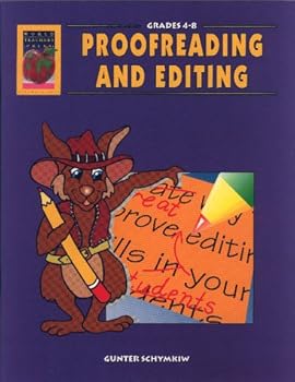 Paperback Proofreading and Editing, Grades 4-8 Book