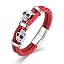 (Silver Skull) - Red