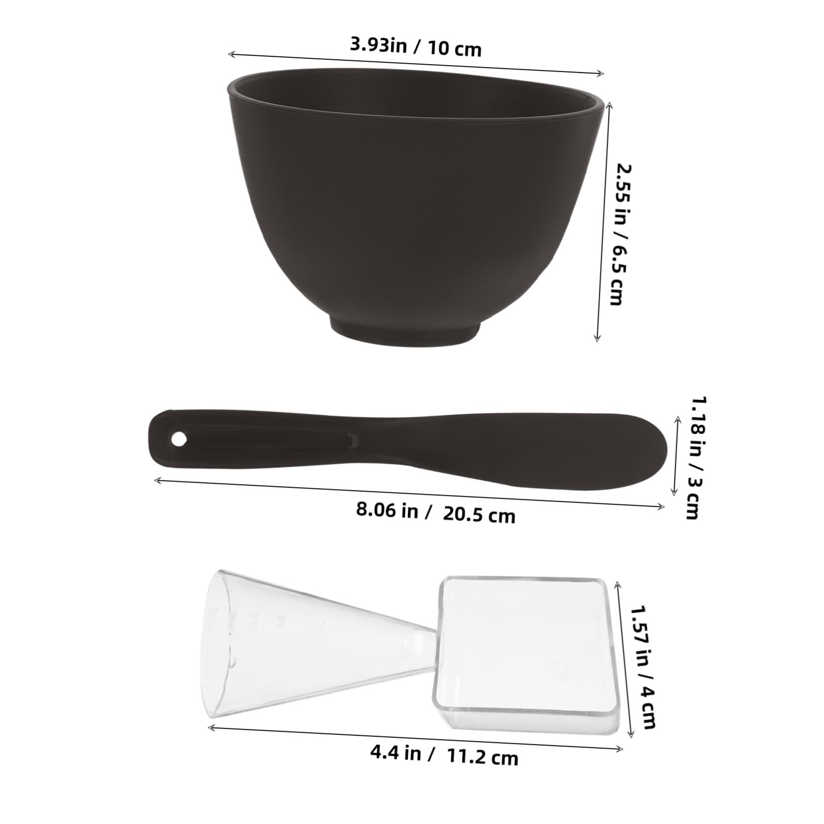 Didiseaon Mask Mixing Bowl Set Facial Mask Bowl and Stick Set Beauty Tool Diy Beauty Accessory