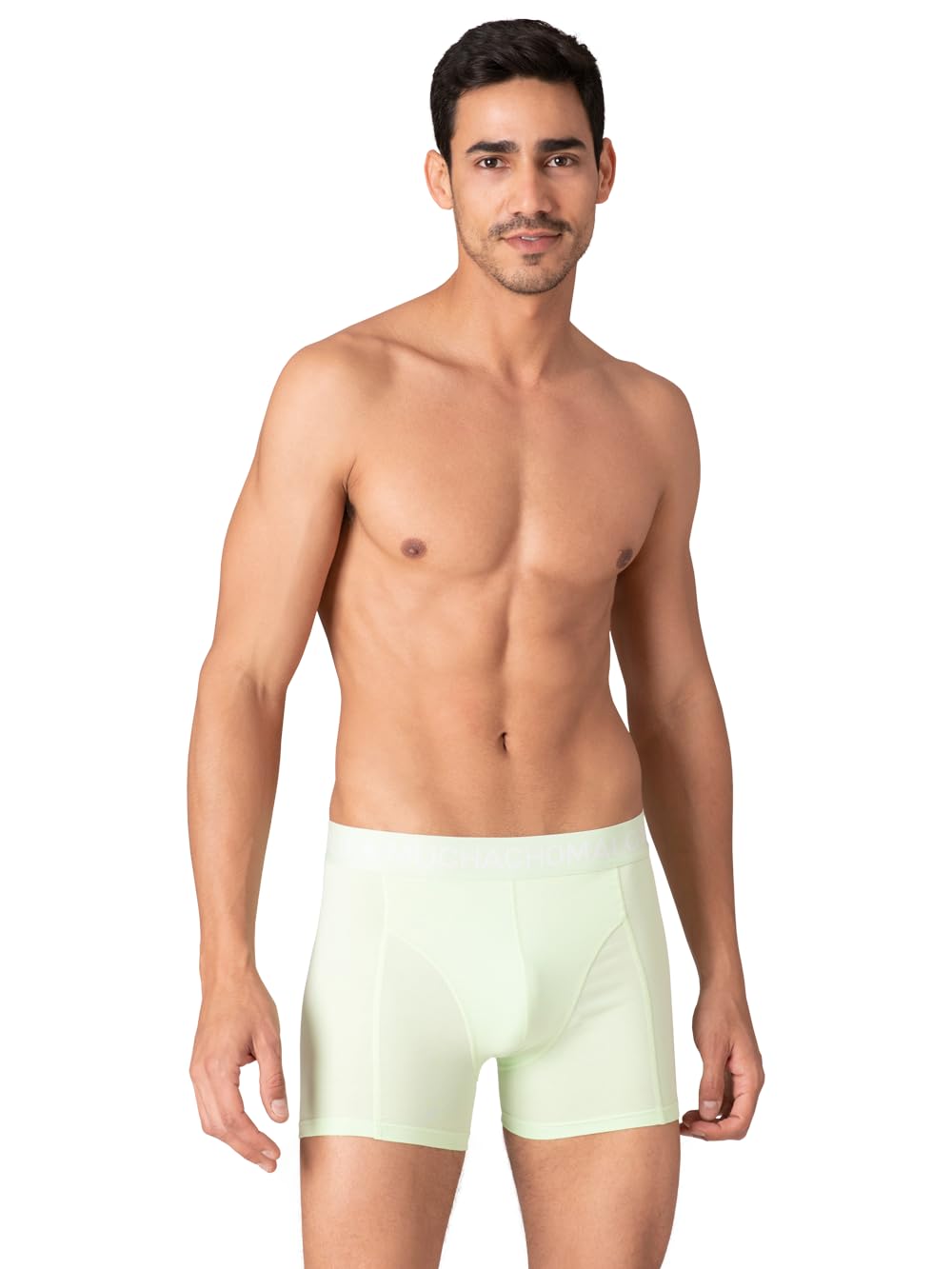 Muchachomalo Hombre Bóxer 6-Pack, Liso, Algodón, Cinturilla Elástica