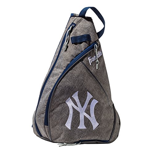 Franklin Sports New York Yankees Slingback Baseball Crossbody Bag - Shoulder Bag w/Embroidered