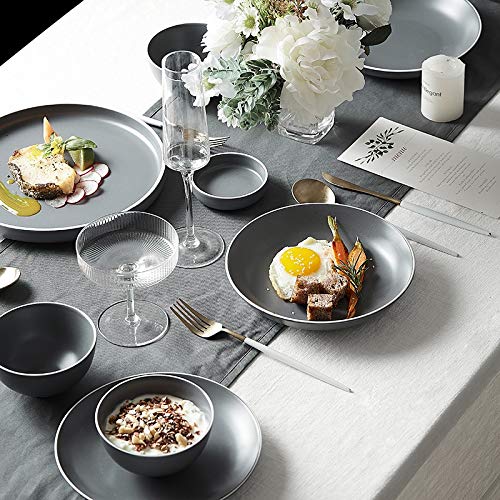 Amazon.co.jp: 食器セット北欧クリエイティブセラミック食器マット釉薬