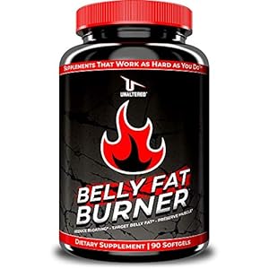 UNALTERED Belly Fat Burner for Men – Lose Abdominal Fat, Boost Metabolism, Support Lean Muscle – 90 Ct – 1 Month Supply