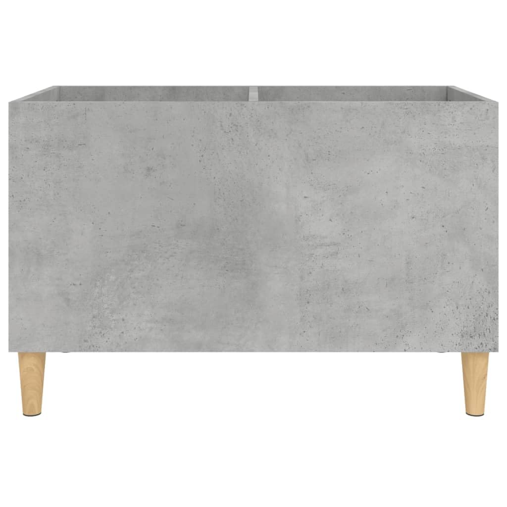 Armadio per dischi in legno, 74,5 x 38 x 48 cm, con gambe in legno, scaffale versatile per dischi in vinile, CD, DVD, credenza per soggiorno, scaffale HiFi, mobile multimediale
