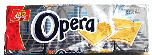 OPERA Obleas Sabor Naranja 4 x 220 grs. / Wafer Orange Flavor with 4 x 55grs. each. - 3 PACK
