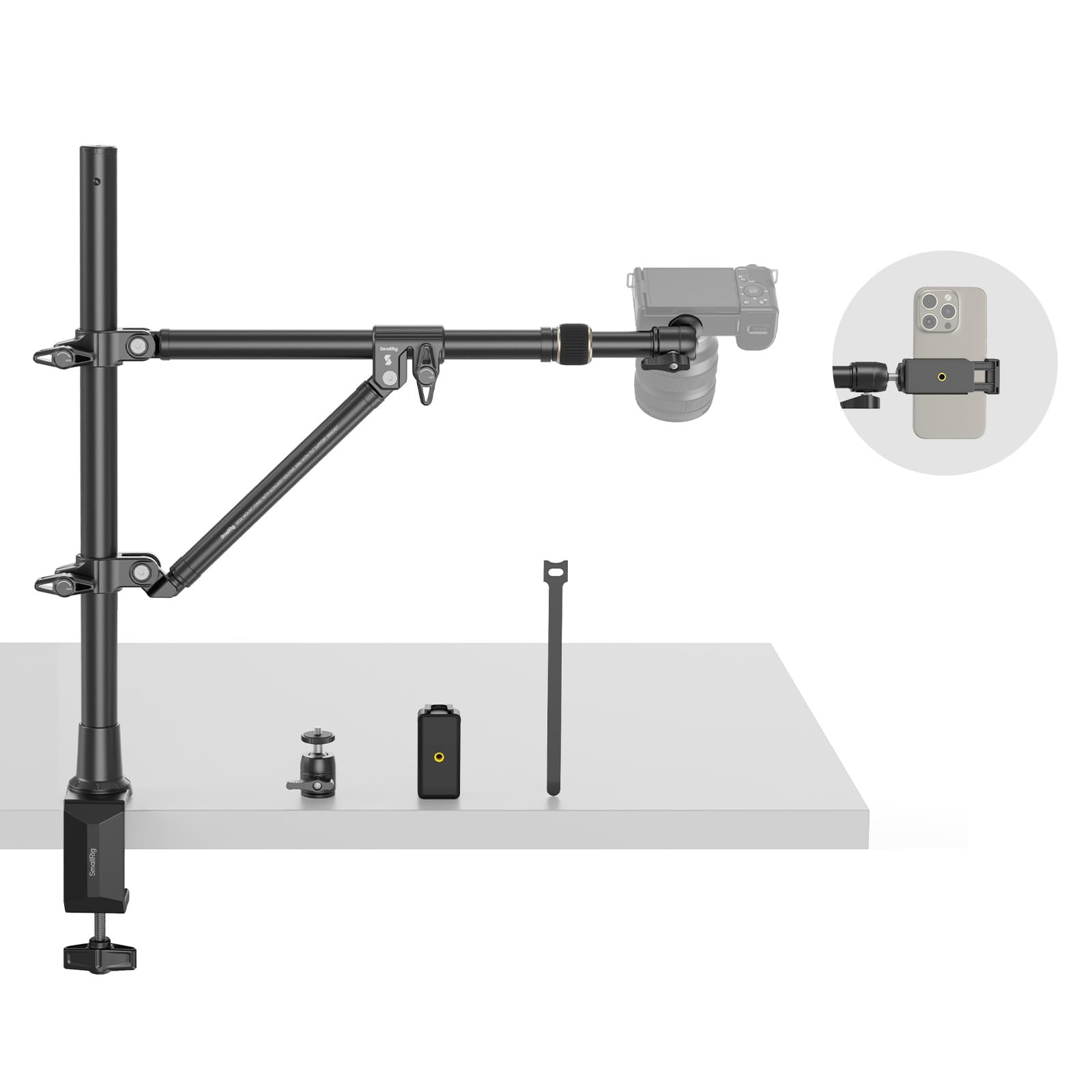 SmallRig 三角形カメラデスクマウント 4304 Amazon | SmallRig 三角形カメラデスクマウント 三角デスクトップ写真