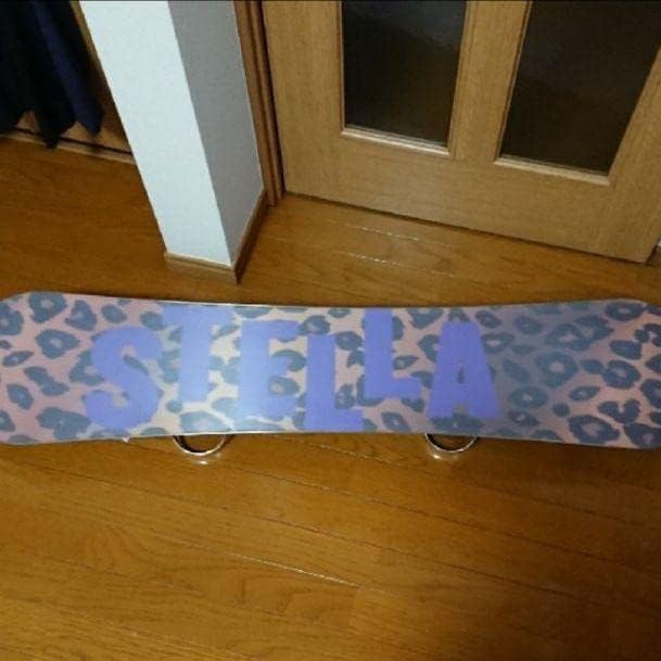 STELLA スノーボード＋バインディング STELLA cyrystal 137cm