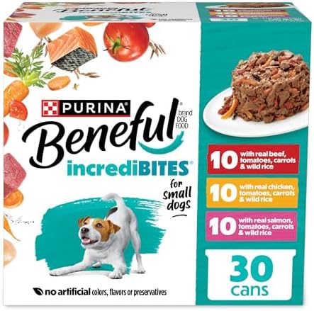Purina Beneful Small Breed Wet Dog Food Variety Pa…
