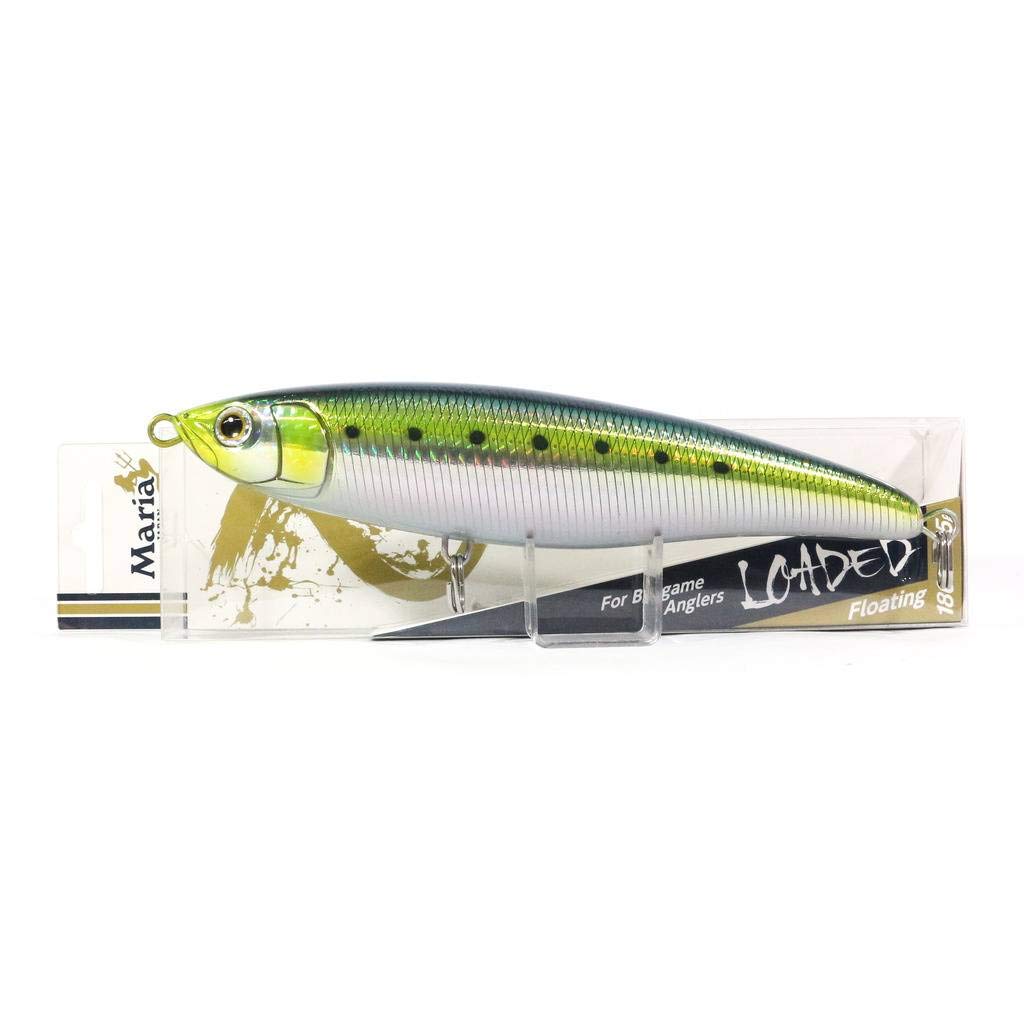 Maria Yamashita B01H Pencil Bait Loaded F 7.1 inches (180 mm), 2.6 oz (75 g), Sardine B01H Lure