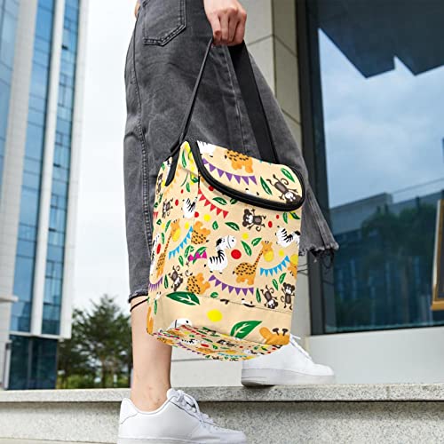 Bolsa de almuerzo pequeña reutilizable que soluciona el transporte diario de comida 7