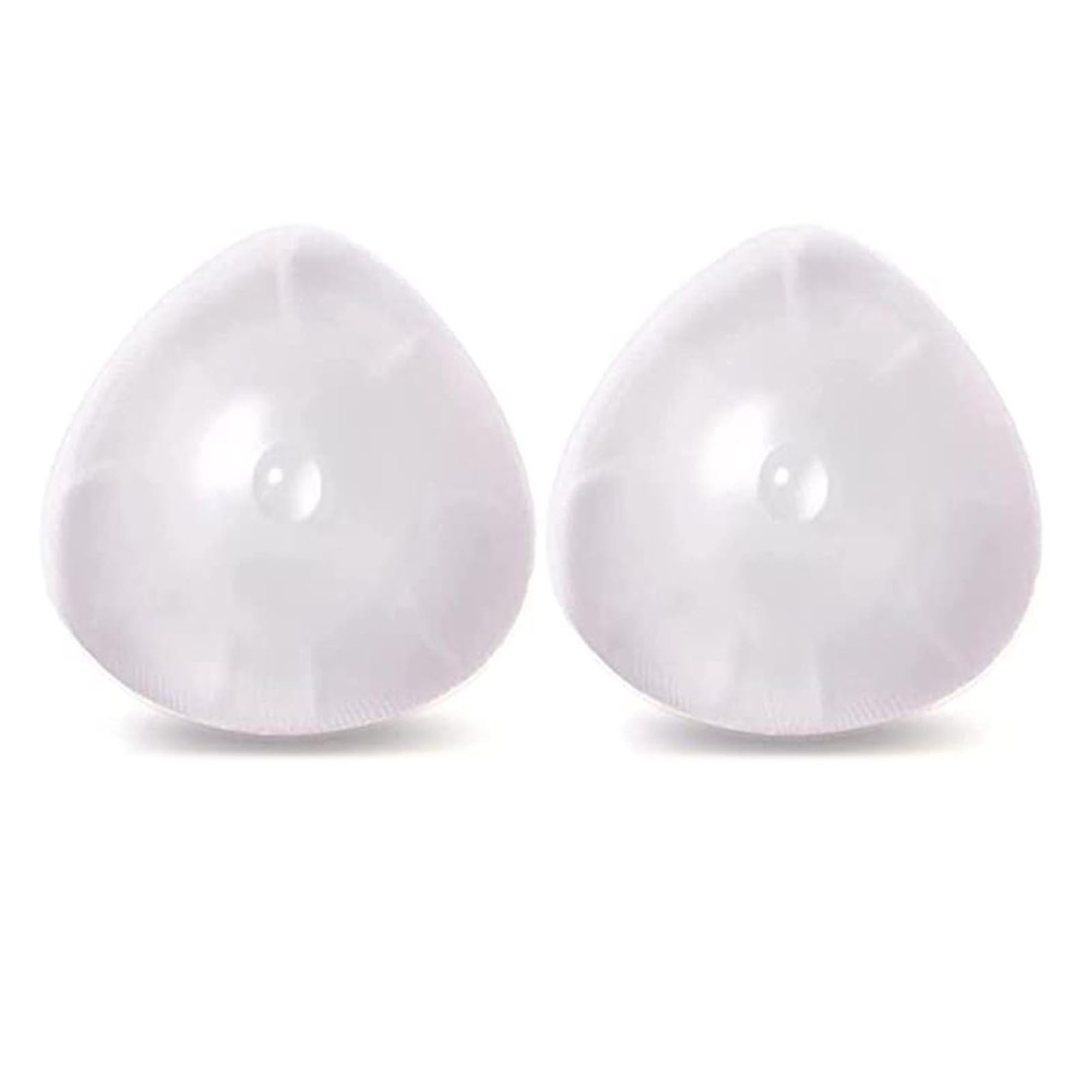 Transparent,DD~cup 800g/pair,OSEMISS 1 para miękkich przezroczystych silikonowych form piersi, samoprzylepne trójkątne wkładki wzmacniające biustonosz do kostiumu kąpielowego bikini