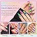 CAHIUYOA 12 Colors Nail Art Pens Set Nail Art Markers for Drawing Painting Dotting Nail Polish Pens for Painting Nails Quick Dry Long Lasting DIY Nail Pens for Nail Art Pen Set C