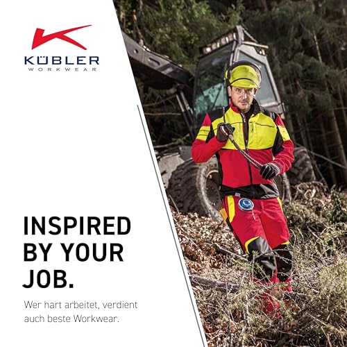 Foto von KÜBLER Workwear Forest Ultrashell Jacke | Forstjacke Herren mit CORDURA & Reflex-Elementen | Winddichte Schnittschutzjacke Herren | Atmungsaktive Forstjacke | Forstbekleidung | Forst Jacke