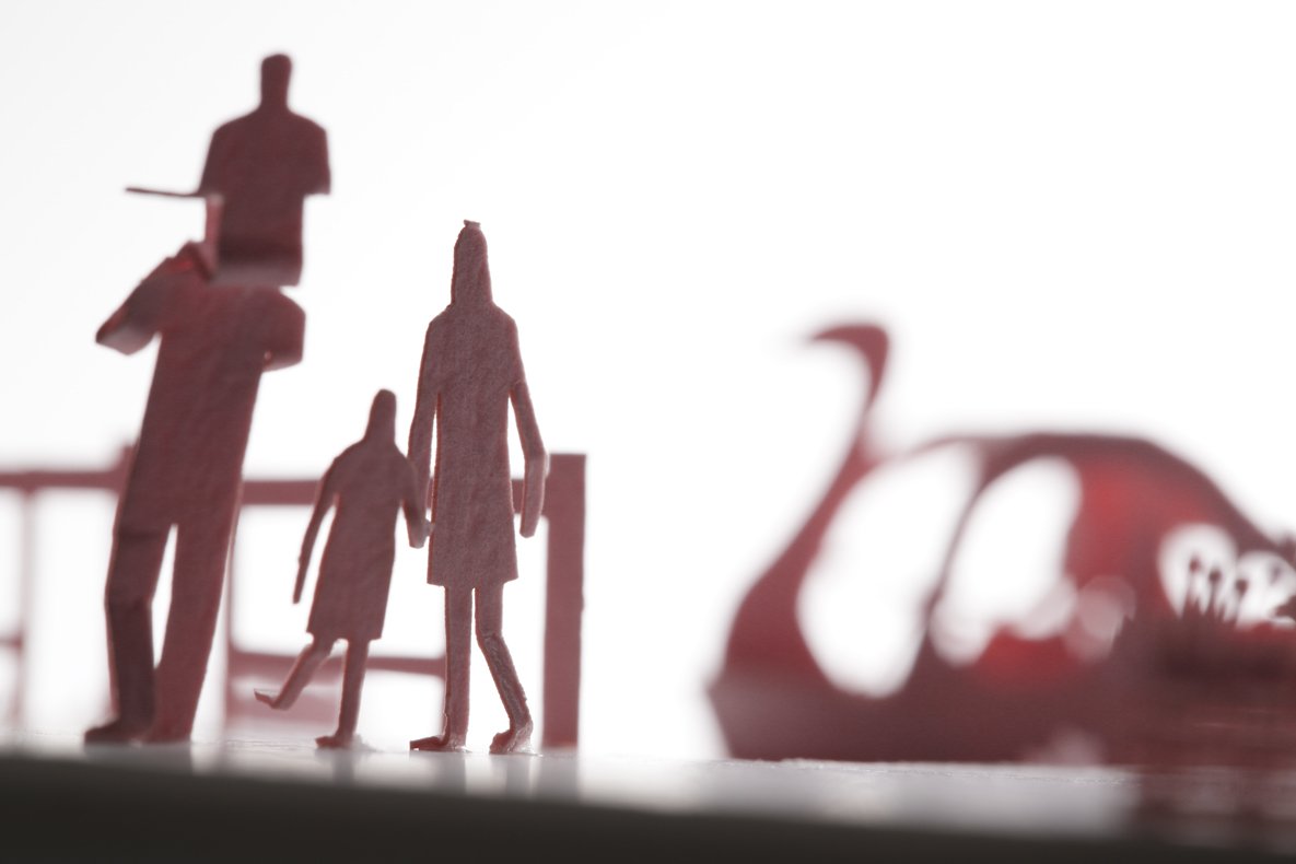 Amazon | テラダモケイ1/100建築模型用添景セットNo.30 水辺の公園編