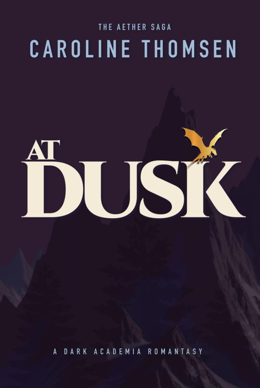 At Dusk: A Dark Academia–Inspired Romantasy Set in a Ruthless Elemental Academy