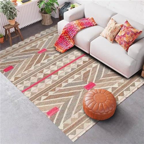 Tapis de salon gris facile à prendre en charge pour chambre à coucher - 2