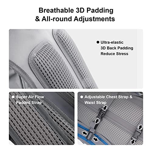 Everfun Hydration Backpack With 2L/3L Water Bladder Lightweight Insulation Hiking Pack Tactical Backpack Women Men Hydration Day Rucksack For Cycling, Running, Climbing, Camping, Biking #TOP2